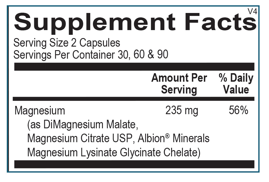 Reacted Magnesium 120 Ct.