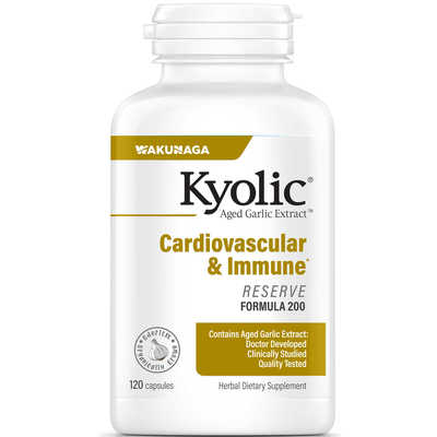 Kyolic Aged Garlic Extract Formula 200 - Cardiovascular & Immune, Reserve