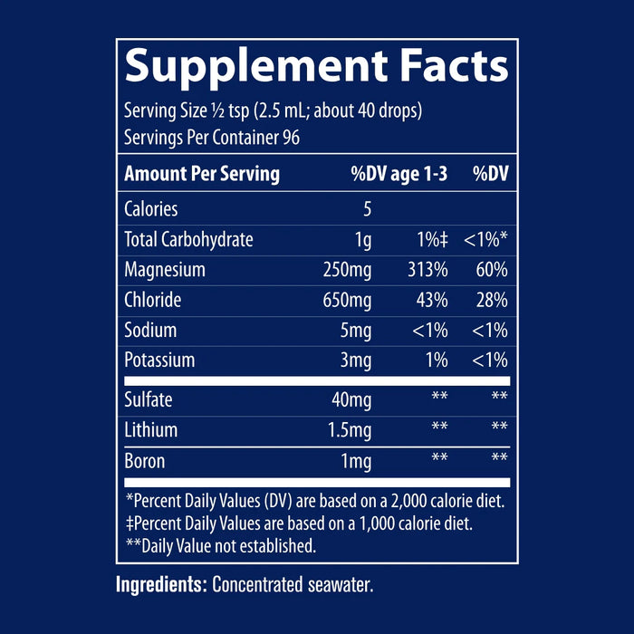 Concentrace Trace Mineral Drops 8oz