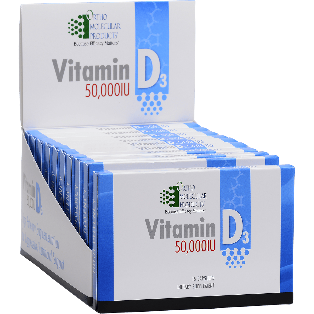 Vitamin D3 50,000 IU - 15 Capsules